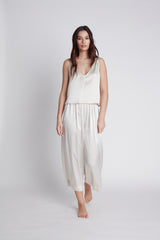 NILETA Silk pajamas sleepwear crop cami