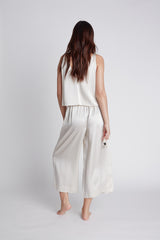 NILETA Silk pajamas sleepwear crop cami