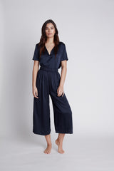 NILETA Silk pajamas sleepwear short sleeve button up