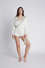 NILETA Silk pajamas sleepwear track shorts